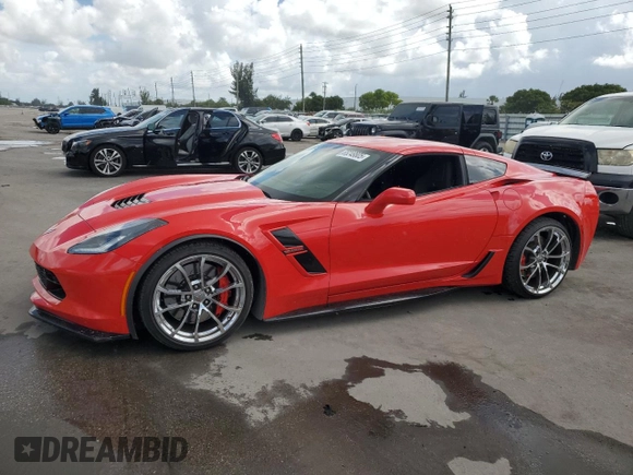 2019 Chevrolet Corvette Grand Sport 2LT с VIN 1G1YX2D76K5112866, выставлен на аукционе Copart как лот 65249805 с пробегом 16 146 миль миль и Чистый • Clean title. История ставок и продаж доступна на DreamBid. Изображение 1.