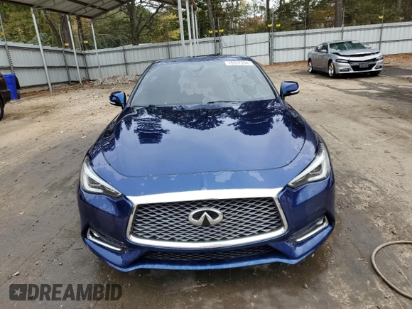 2018 Infiniti Q60 Sport with VIN JN1EV7EK1JM343312, listed as a Copart auction lot 76937894 with 79,036 mi miles and Salvage Title. Bid and sale history available at DreamBid. Image 5.