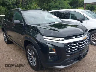 2025 Chevrolet Equinox FWD LT with VIN 3GNAXHEG4SL173229, listed as a IAAI auction lot 42464562 with 12,329 mi miles and . Bid and sale history available at DreamBid. Image 1.