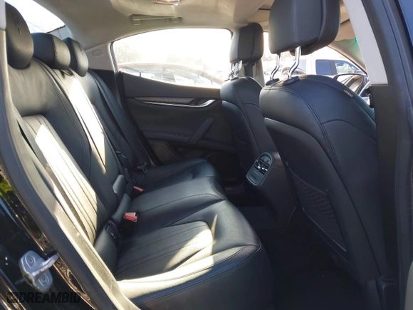 2014 Maserati Ghibli S Q4 with VIN ZAM57RTA2E1086046, listed as a IAAI auction lot 41846389 with 55,984 mi miles. Bid and sale history available at carsss.com. Image 8.