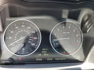 2015 BMW 2 Series M235i with VIN WBA1J7C55FV253647, listed as a Copart auction lot 60231395 with 57,639 mi miles and Salvage title. Bid and sale history available at DreamBid. Image 9.