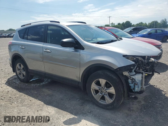 2018 Toyota RAV4 LE with VIN JTMBFREV3JJ236153, listed as a Copart auction lot 62642325 with 70,261 mi miles and Salvage title. Bid and sale history available at DreamBid. Image 4.