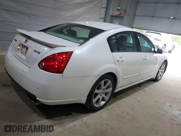 2007 Nissan Maxima SE with VIN 1N4BA41E37C818117, listed as a Copart auction lot 60942755 with 136,901 mi miles and Clean title. Bid and sale history available at DreamBid. Image 3.