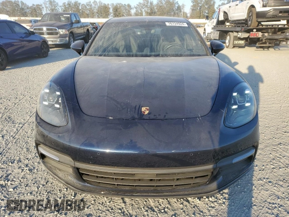 2017 Porsche Panamera with VIN WP0AA2A79HL100858, listed as a Copart auction lot 76724924 with 37,013 mi miles and Salvage title. Bid and sale history available at DreamBid. Image 5.
