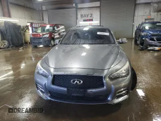 2017 Infiniti Q50 Premium with VIN JN1EV7AR6HM830034, listed as a Copart auction lot 50840515 with 80,067 mi miles and Non repairable. Bid and sale history available at DreamBid. Image 5.