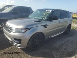 2017 Land Rover Range Rover Sport Autobiography with VIN SALWV2FE7HA156383, listed as a Copart auction lot 73878904 with 65,069 mi miles and Non Repairable. Bid and sale history available at carsss.com. Image 1.