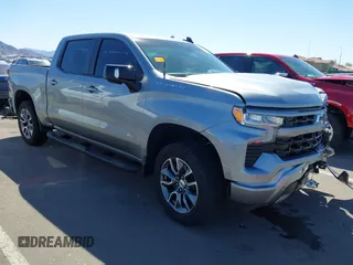 2025 Chevrolet Silverado 1500 with VIN 2GCUKEED4S1136269, listed as a IAAI auction lot 41825031 with 2,890 mi miles and . Bid and sale history available at DreamBid. Image 1.