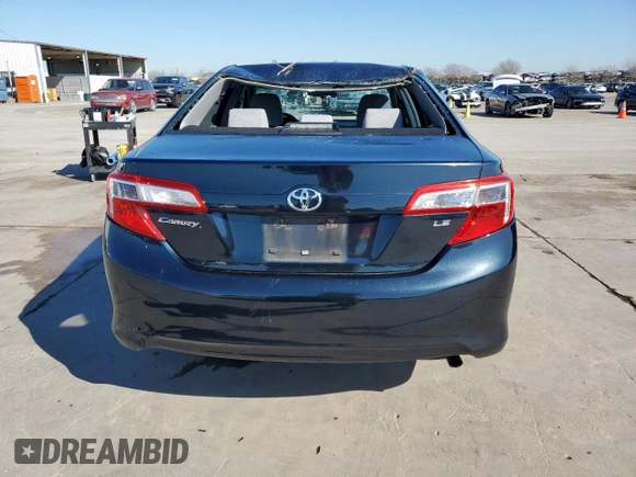 2013 Toyota Camry L with VIN 4T4BF1FK0DR323065, listed as a Copart auction lot 48372315 with 55,682 mi miles and Clean Title. Bid and sale history available at carsss.com. Image 6.
