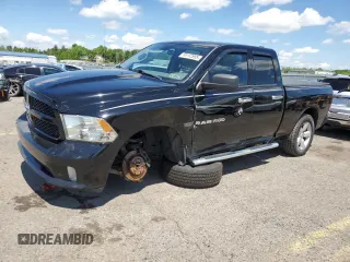 2013 Ram 1500 Express z VIN 1C6RR6FT6DS593382, wystawiony jako Copart lot #56102995 z przebiegiem 153 434 mil mil oraz Szkoda całkowita • Salvage title. Historia ofert i sprzedaży dostępna na DreamBid. Obrazek 1.