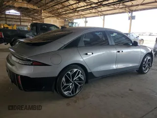 2023 Hyundai Ioniq 6 SEL z VIN KMHM34AA8PA053102, wystawiony jako Copart lot #66253384 z przebiegiem 10 485 mil mil oraz Szkoda całkowita • Salvage title. Historia ofert i sprzedaży dostępna na DreamBid. Obrazek 3.