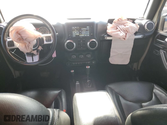 2017 Jeep Wrangler Unlimited Rubicon Recon with VIN 1C4BJWFG9HL586169, listed as a Copart auction lot 80454624 with 174,987 mi miles and Salvage title. Bid and sale history available at DreamBid. Image 8.