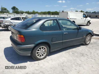 1995 BMW 3 Series 318Ti with VIN WBACG632XSAM72189, listed as a Copart auction lot 53310725 with 150,938 mi miles and Clean Title. Bid and sale history available at carsss.com. Image 3.