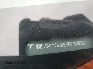 2024 Tesla Model Y Long Range with VIN 7SAYGDEE4RF198027, listed as a Copart auction lot 64008945 with 7,826 mi miles and Salvage title. Bid and sale history available at DreamBid. Image 12.