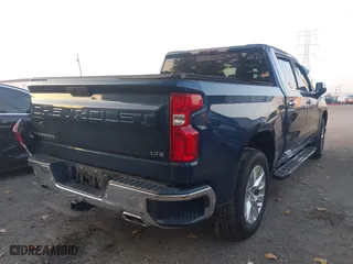 2019 Chevrolet Silverado 1500 LTZ with VIN 1GCUYGED9KZ127164, listed as a IAAI auction lot 40145862 with 101,408 mi miles. Bid and sale history available at carsss.com. Image 4.