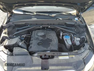2015 Audi Q5 Premium Plus with VIN WA1LFAFP5FA136367, listed as a Copart auction lot 55158815 with 76,426 mi miles and Salvage title. Bid and sale history available at DreamBid. Image 12.