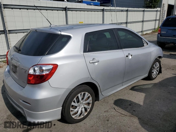 2009 Toyota Matrix S with VIN 2T1LE40E09C002870, listed as a Copart auction lot 60964775 with 163,954 mi miles and Salvage title. Bid and sale history available at DreamBid. Image 3.