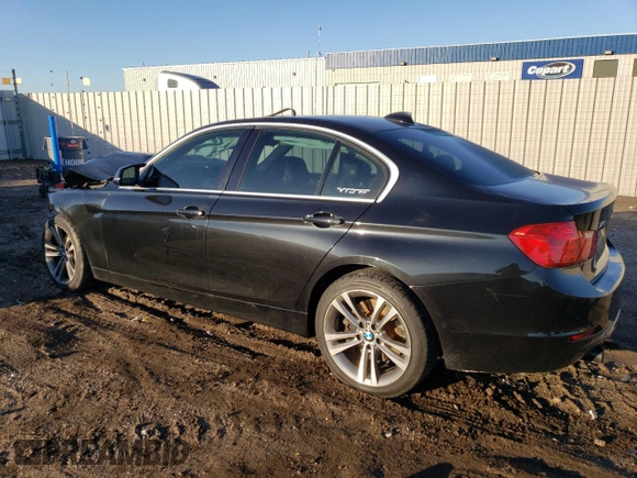 2015 BMW 3 Series 335i xDrive with VIN WBA3B9G55FNR93257, listed as a Copart auction lot 78356114 with Not Provided miles and Salvage Title. Bid and sale history available at carsss.com. Image 2.