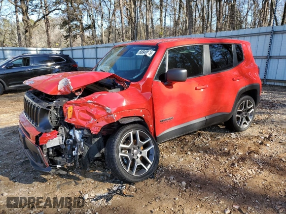 2021 Jeep Renegade Sport с VIN ZACNJDAB6MPM22488, выставлен на аукционе Copart как лот 88940895 с пробегом 49 619 миль миль и Списание • Salvage title. История ставок и продаж доступна на DreamBid. Изображение 1.