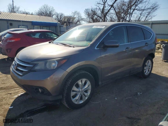 2013 Honda CR-V EX with VIN 5J6RM4H52DL018369, listed as a Copart auction lot 42681405 with NaN miles and Salvage Title. Bid and sale history available at carsss.com. Image 1.