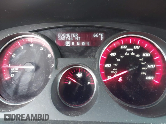 2012 GMC Acadia SLT1 with VIN 1GKKRRED0CJ145296, listed as a IAAI auction lot 41467317 with 185,743 mi miles. Bid and sale history available at carsss.com. Image 7.