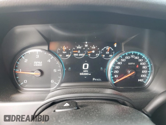 2019 GMC Yukon XL Denali with VIN 1GKS2HKJ5KR114327, listed as a Copart auction lot 55536375 with 55,390 mi miles and Clean Title. Bid and sale history available at DreamBid. Image 9.