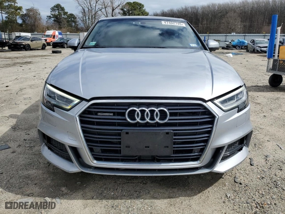 2017 Audi A3 Sedan Premium Plus with VIN WAUJ8GFF7H1028009, listed as a Copart auction lot 47402745 with 99,712 mi miles and Salvage Title. Bid and sale history available at carsss.com. Image 5.