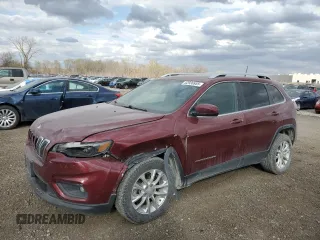 2019 Jeep Cherokee Latitude z VIN 1C4PJLCB6KD264670, wystawiony jako Copart lot #52936955 z przebiegiem 116 322 mil mil oraz Szkoda całkowita • Salvage title. Historia ofert i sprzedaży dostępna na DreamBid. Obrazek 1.