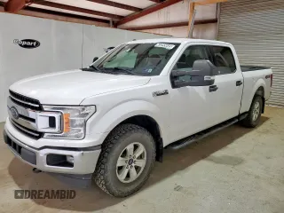 2018 Ford F-150 XL with VIN 1FTFW1E56JKC42977, listed as a Copart auction lot 63255645 with 90,397 mi miles and Clean title. Bid and sale history available at DreamBid. Image 1.