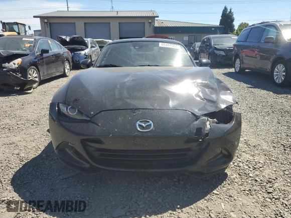 2018 Mazda MX-5 Miata RF Grand Touring with VIN JM1NDAM76J0201992, listed as a Copart auction lot 65407554 with 69,120 mi miles and Salvage Title. Bid and sale history available at carsss.com. Image 5.