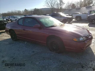 2003 Chevrolet Monte Carlo SS with VIN 2G1WX15K639123729, listed as a Copart auction lot 84466454 with Not Provided miles and Clean Title. Bid and sale history available at carsss.com. Image 4.
