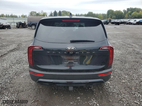 2020 Kia Telluride LX with VIN 5XYP2DHC7LG087876, listed as a Copart auction lot 77013684 with NaN miles and Salvage Title. Bid and sale history available at carsss.com. Image 6.