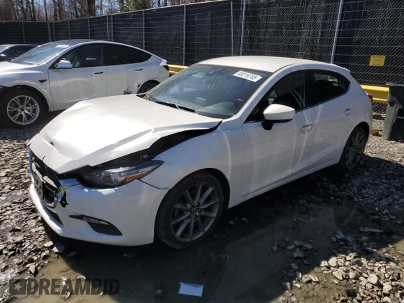 2018 Mazda 3 Touring with VIN 3MZBN1L38JM275763, listed as a Copart auction lot 49219745 with 132,884 mi miles and Salvage Title. Bid and sale history available at DreamBid. Image 1.