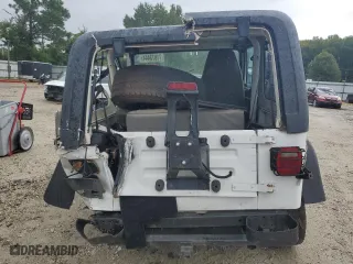1995 Jeep Wrangler S with VIN 1J4FY19P3SP252810, listed as a Copart auction lot 71873444 with 0 mi miles and Salvage Title. Bid and sale history available at carsss.com. Image 6.