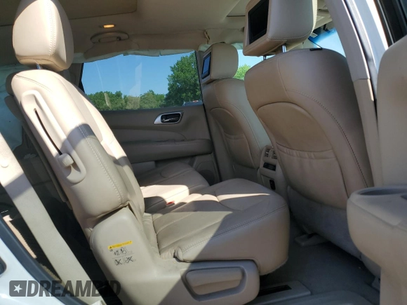 2014 Nissan Pathfinder Platinum with VIN 5N1AR2MN9EC656016, listed as a Copart auction lot 56662885 with 117,366 mi miles and Salvage title. Bid and sale history available at DreamBid. Image 11.