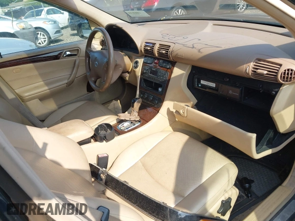 2003 Mercedes-Benz C 240 with VIN WDBRH81J73F355527, listed as a IAAI auction lot 42575504 with Not provided miles and . Bid and sale history available at DreamBid. Image 5.