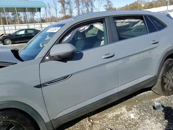 2024 Volkswagen Atlas Cross Sport 2.0T SE w/Technology with VIN 1V2WE2CA3RC211960, listed as a Copart auction lot 83408884 with 12,158 mi miles and Salvage Title. Bid and sale history available at carsss.com. Image 14.