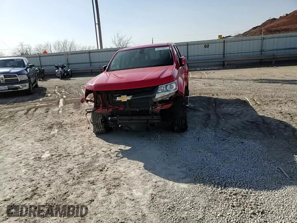 2019 Chevrolet Colorado 2WD Z71 with VIN 1GCGSDEN3K1195044, listed as a Copart auction lot 42739055 with 71,319 mi miles and Salvage Title. Bid and sale history available at carsss.com. Image 11.