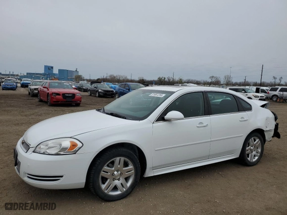 2014 Chevrolet Impala Limited LT with VIN 2G1WB5E31E1145489, listed as a Copart auction lot 51961255 with 136,748 mi miles and Salvage Title. Bid and sale history available at carsss.com. Image 1.