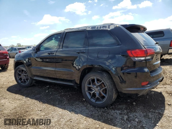 2019 Jeep Grand Cherokee Limited X z VIN 1C4RJFBG0KC807962, wystawiony jako Copart lot #55667455 z przebiegiem 95 813 mil mil oraz Szkoda całkowita • Salvage title. Historia ofert i sprzedaży dostępna na DreamBid. Obrazek 2.