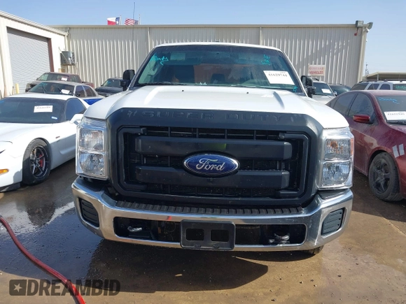 2015 Ford F-350 XL with VIN 1FT7W3AT0FEB56493, listed as a IAAI auction lot 41629744 with 261,988 mi miles and . Bid and sale history available at DreamBid. Image 12.