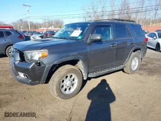 2012 Toyota 4Runner SR5 with VIN JTEBU5JR9C5080151, listed as a IAAI auction lot 41315132 with 257,912 mi miles. Bid and sale history available at carsss.com. Image 2.