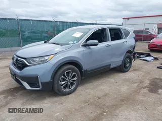 2021 Honda CR-V EX with VIN 2HKRW2H55MH628744, listed as a IAAI auction lot 42257771 with 34,369 mi miles and . Bid and sale history available at DreamBid. Image 18.