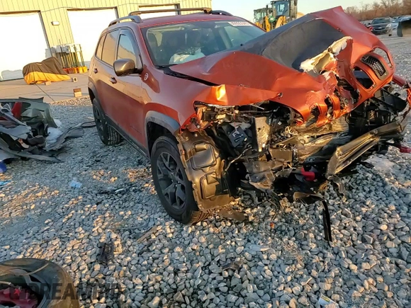2016 Jeep Cherokee Trailhawk with VIN 1C4PJMBSXGW286822, listed as a Copart auction lot 42823545 with 66,898 mi miles and Salvage title. Bid and sale history available at DreamBid. Image 12.
