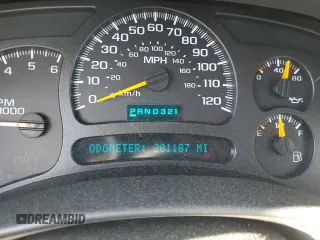 2005 Chevrolet Avalanche LS z VIN 3GNEC12Z85G181745, wystawiony jako Copart lot #49137995 z przebiegiem 201 187 mil mil oraz Szkoda całkowita • Salvage title. Historia ofert i sprzedaży dostępna na DreamBid. Obrazek 9.