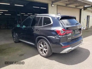2024 BMW X3 sDrive30i with VIN 5UX43DP01R9V52605, listed as a Copart auction lot 52757335 with 20,403 mi miles and Clean Title. Bid and sale history available at DreamBid. Image 2.