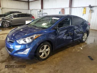 2016 Hyundai Elantra SE with VIN 5NPDH4AE4GH681532, listed as a Copart auction lot 62720545 with Not provided miles and Salvage title. Bid and sale history available at DreamBid. Image 1.