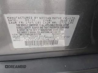 2022 Nissan Kicks S z VIN 3N1CP5BV3NL517739, wystawiony jako IAAI lot #42181025 z przebiegiem 26 087 mil mil oraz . Historia ofert i sprzedaży dostępna na DreamBid. Obrazek 9.