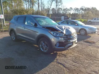 2018 Hyundai Santa Fe 2.4L z VIN 5NMZTDLB8JH098926, wystawiony jako IAAI lot #41816513 z przebiegiem 92 920 mil mil oraz . Historia ofert i sprzedaży dostępna na DreamBid. Obrazek 1.