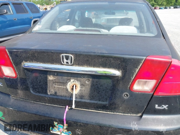 2001 Honda Civic LX z VIN 2HGES16521H558942, wystawiony jako IAAI lot #42409480 z przebiegiem 230 909 mil mil oraz . Historia ofert i sprzedaży dostępna na DreamBid. Obrazek 15.