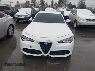 2017 Alfa Romeo Giulia with VIN ZARFAEBN5H7540188, listed as a IAAI auction lot 41619098 with 106,512 mi miles. Bid and sale history available at carsss.com. Image 12.